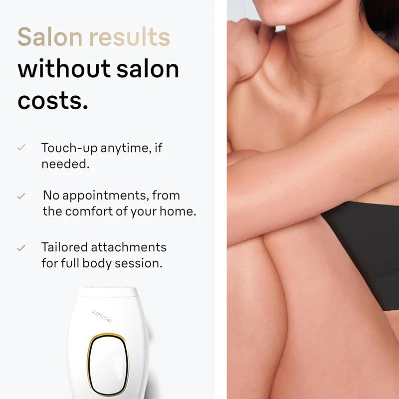 Depilador IPL Profesional – Eliminación de Vello en Casa